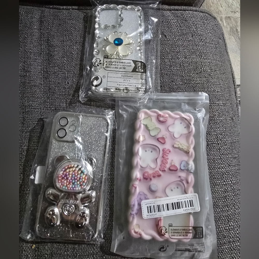 iPhone 12  Phone Case Bundle of 3 New.